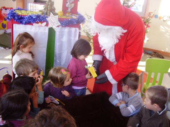 un apres-midi avec le pere noel
